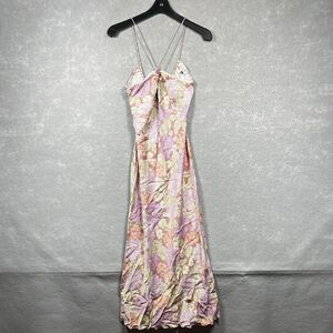Stockholm Atelier & Other Stories Womens Dress Size 8 Pink Floral Tank Sundress